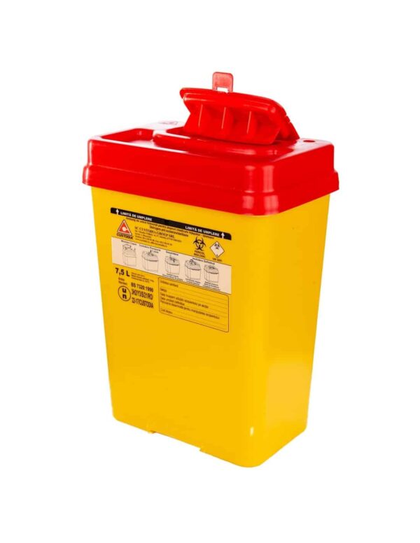 recipient plastic deseuri intepatoare taietoare 7,5l