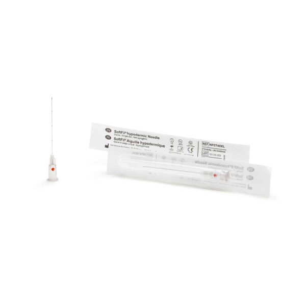 ace 27G 40mm, softfil needles