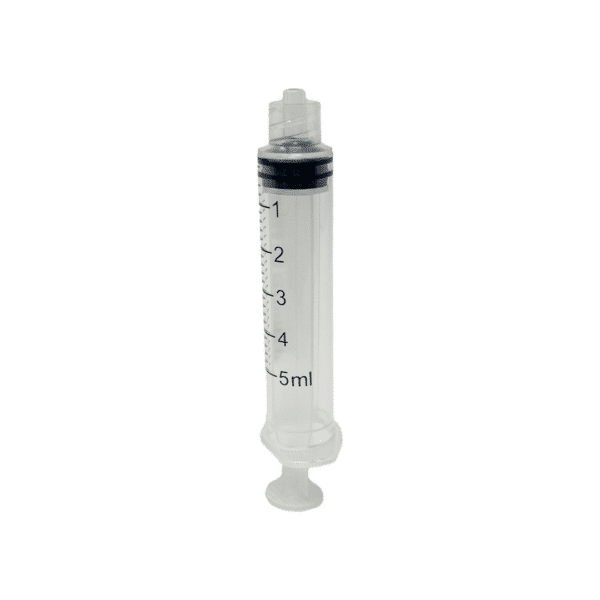 seringi luer lock 5 ml, farmac-zabban, vertical