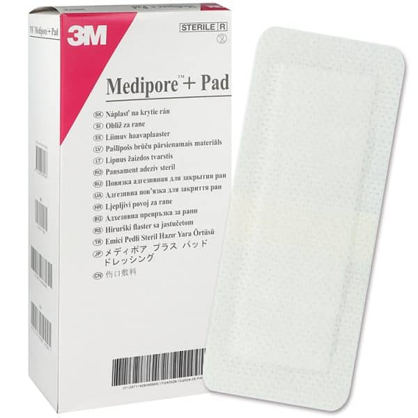 3M - Medipore + Pad (10 cm x 15 cm)